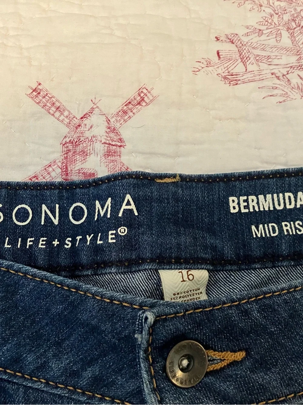 Sonoma Denim Bermuda Shorts